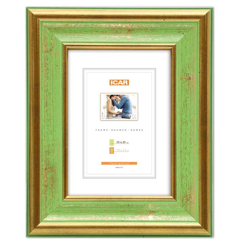 Holzrahmen EXWR S 14 grün